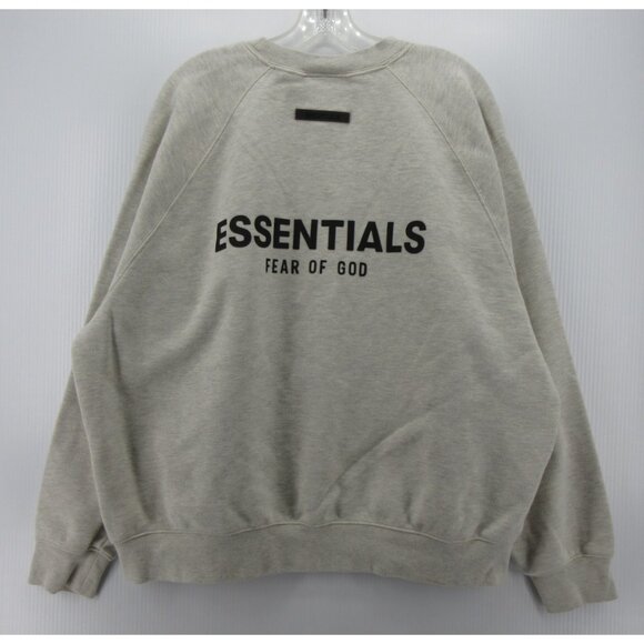 Fear Of God Essentials Sweatshirt Large Pullover Hip Hop Streetwear * - Picture 8 of 15
